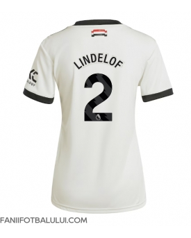 Manchester United Victor Lindelof #2 Tricou Fotbal Replică 2024-25 Femei Treilea